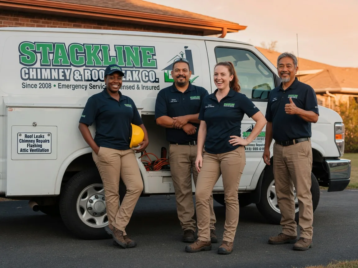 Chimney flashing repair company in Clinton, MN